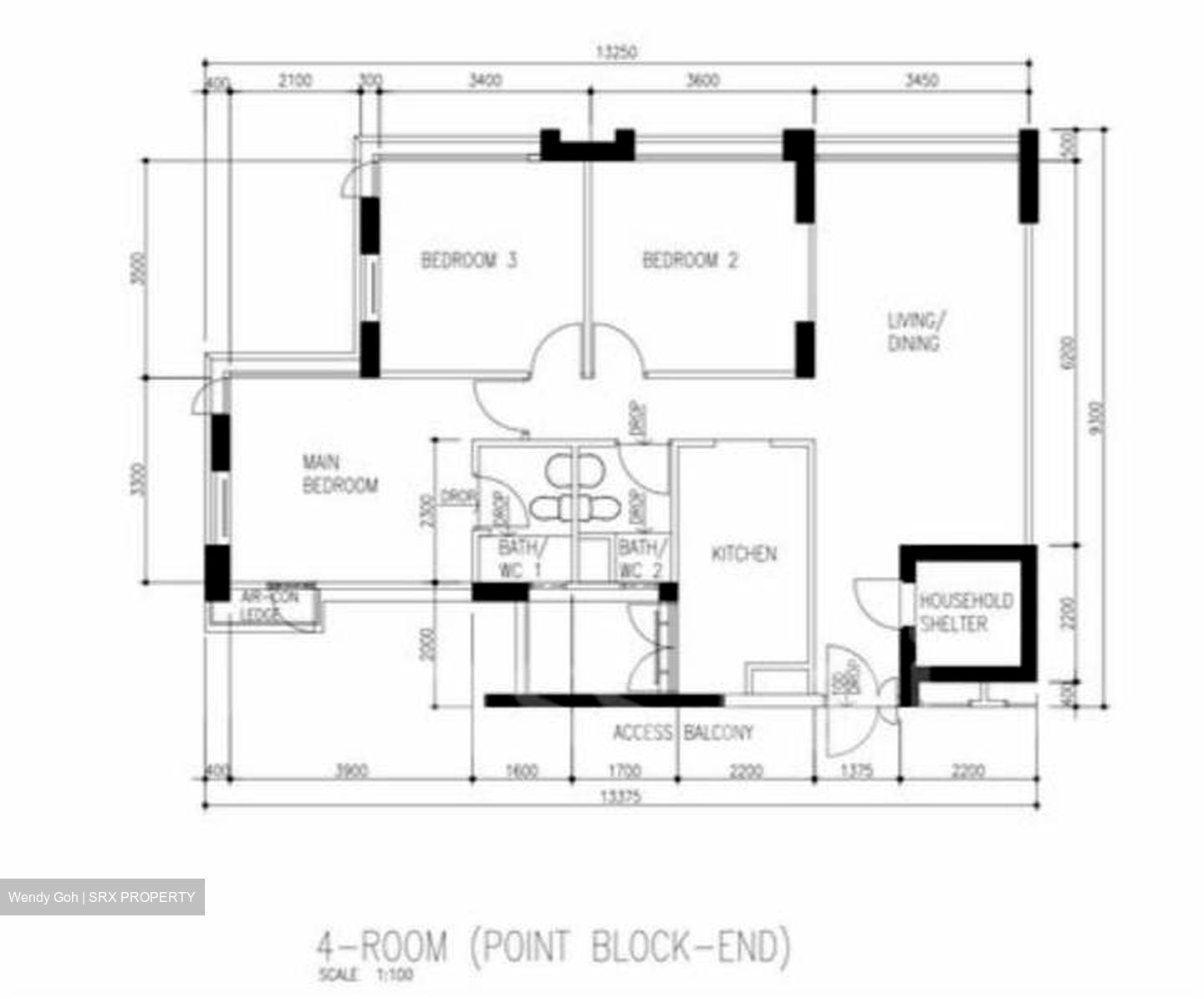 Blk 32 Eunos Court (Geylang), HDB 4 Rooms #584636131